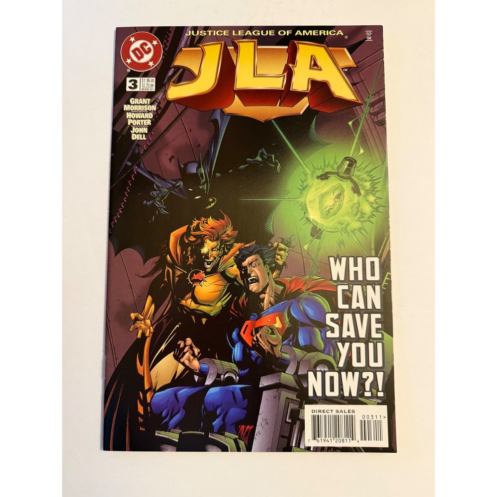 DC Comics JLA Justice League of America 3 1997 Grant Morrison Howard Porter